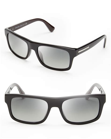 black prada mens sunglasses|prada black sunglasses men.